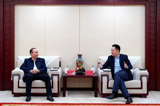 余红辉会见福建省政协副主席、三明市委书记黄如欣