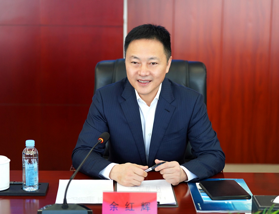 余红辉会见满洲里市委常委、扎赉诺尔区委书记齐善剑一行