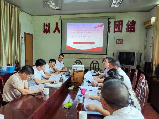 9159金莎游艺场林业省级技术创新重点公关及产业化项目通过验收