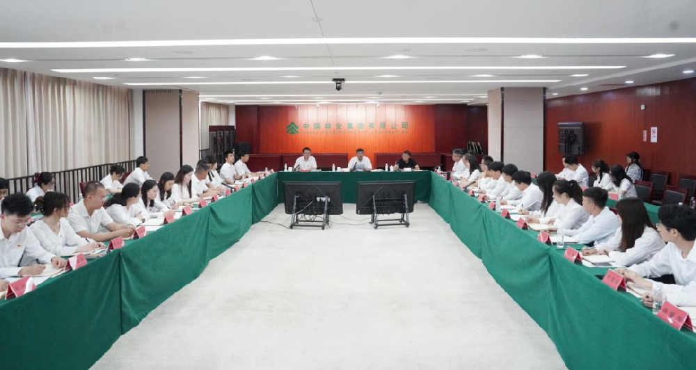 中国林业集团召开总部青年干部基层实践活动第一批成果交流会暨第二批动员部署会